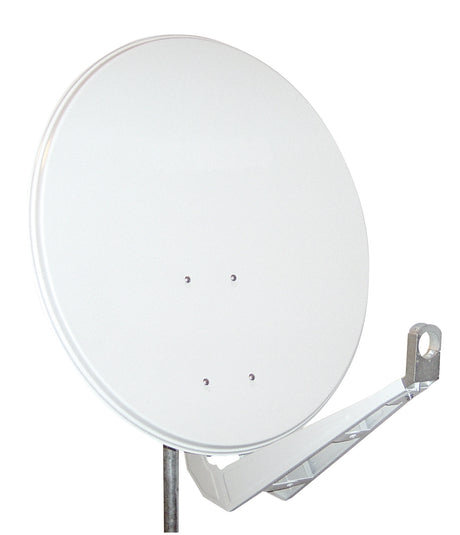 Foto: SAT Antenne 85/80cm,Alu,40dB Gain,Doppel Monoblock Arm,Weiß