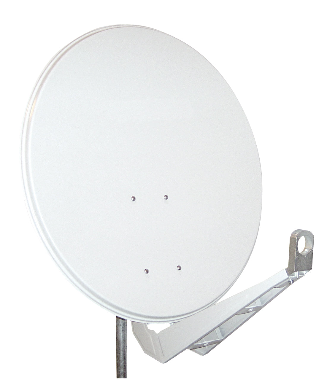 SAT Antenne 100/95cm, Alu, >40dB Gain, Doppel Monoblock Arm