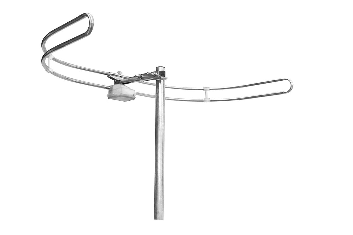 FM Stereo Radio Antenne, Korrosionsschutz, F-Anschluß, Alu
