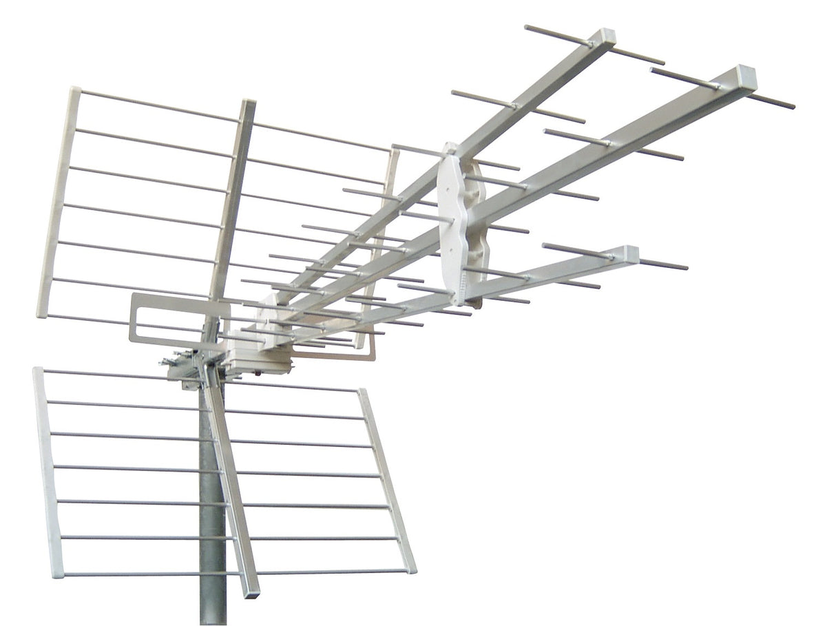 DVB-T/ UHF-Breitband Antenne,Korrosionsschutz,F,K. 21-60,Alu