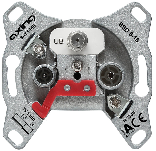 SAT Durchgangsdose 18dB Einkabel programm,3Loch,ClA,SSD 6-18