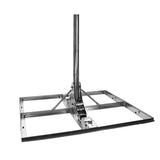 Foto: SAT Flachdach-Ständer für 4xBeton 50x50cm, Mast=110cm, Stahl
