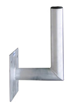 SAT Wandhalter,Wandabst.=150mm,H=250mm,150x150mm,DM=50mm,Alu