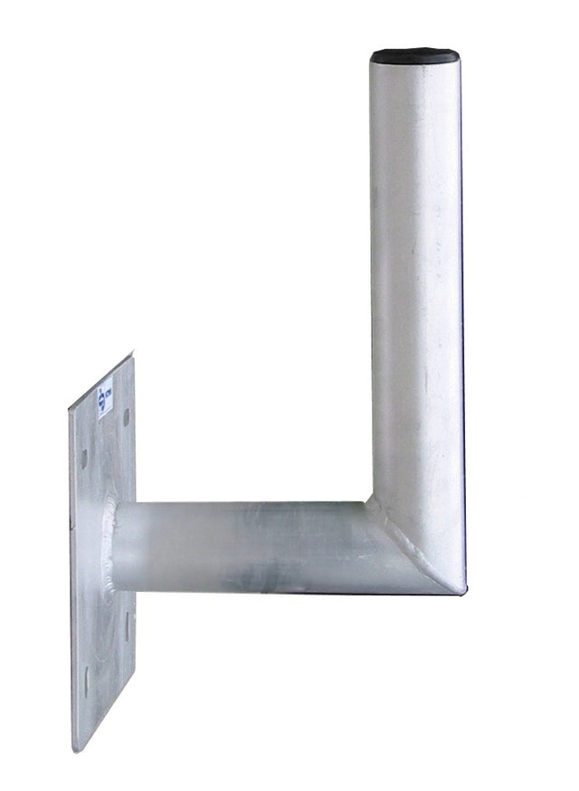 SAT Wandhalter,Wandabst.=150mm,H=250mm,150x150mm,DM=50mm,Alu