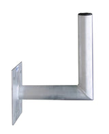 SAT Wandhalter,Wandabst.=250mm,H=250mm,150x150mm,DM=50mm,Alu