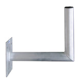 SAT Wandhalter,Wandabst.=350mm,H=250mm,175x175mm,DM=50mm,Alu