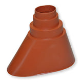 SAT Gummitülle Universal Mast/Ziegel, Mast: 38-60mm, rot