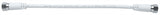 SAT Koax Patchkabel 2 x F-Stecker verschraubbar, 0,5m