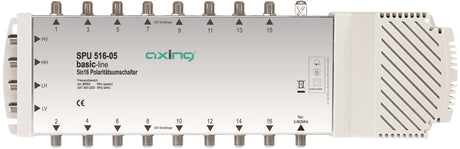 SAT Multischalter 5 in 16 für Quattro + Quad LNB,SPU 516-05