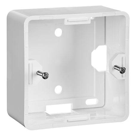 Aufputz-Rahmen, B80xH40xT80mm, RAL9010 Reinweiß