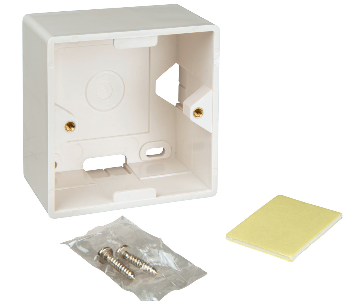 Aufputz-Rahmen für HSED0xUWyS, B80xH40xT80mm, RAL9010