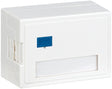 Foto: Aufputz-Gehäuse leer für 1 RJ45 Modul (SFA) (SFB), RAL9010