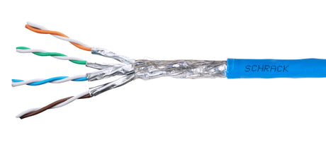 S/FTP Kabel Cat.7a, 4x2xAWG22/1, 1500MHz, LS0H-3, Dca, 35%
