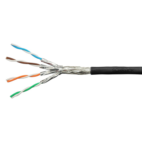 S/FTP Kabel Cat.7, 4x2xAWG23/1, 1000MHz, LS0H-3, Dca, 30%