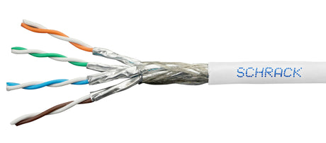S/FTP Kabel Cat.7, 4x2xAWG23/1, 1000MHz, LS0H, Dca, 30%