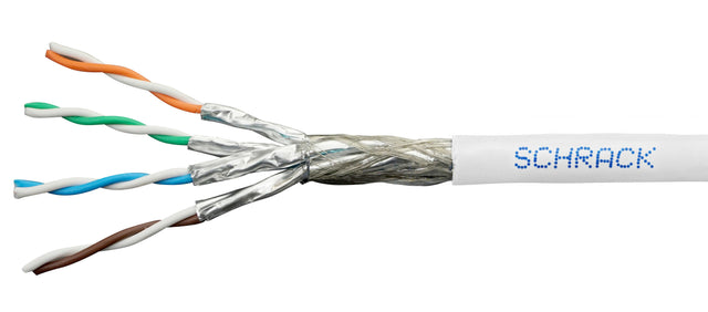S/FTP Kabel Cat.7, 4x2xAWG23/1, 1000MHz, LS0H, Dca, 30%