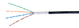 U/UTP Kabel Cat.5e, 4x2xAWG24/1, PE, OUTDOOR, schwarz