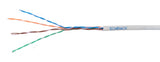 U/UTP Kabel Cat.5e, 4x2xAWG24/1, PVC, Eca, grau, Box 305m