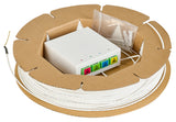 FTTH Rollerbox 100m, 4xSC/APC 8°, OS2 G657.A2,B2ca-s1a,d0,a1