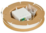 FTTH Rollerbox  50m, 4xLC/APC 8°, OS2 G657.A2,B2ca-s1a,d0,a1