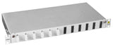 Foto: LWL Patchpanel 19", 1 HE, ausziehbar, für 12 Fasern, SC, MM