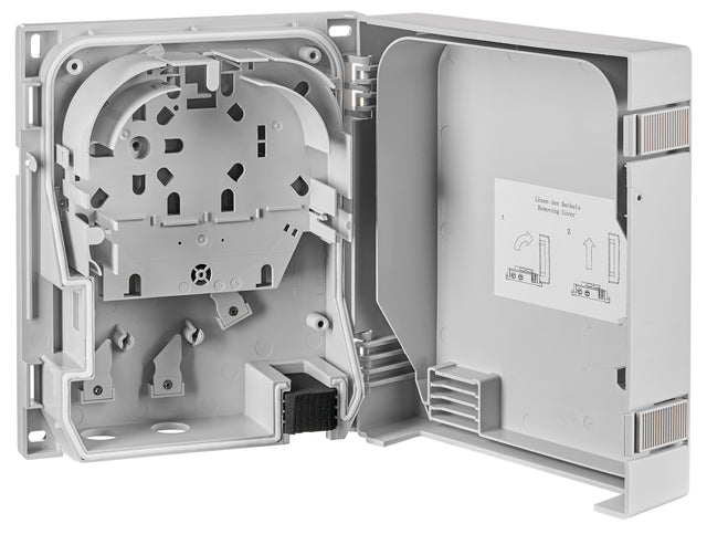 FTTx Outdoor Spleißbox AP leer für 24-Fasern,B200xH235xT67mm