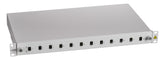 Foto: LWL Spleißbox leer für 12 LC-Duplex Kupplungen, 1HE, RAL7035