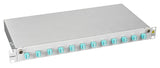 Foto: LWL Spleißbox, 24Fasern, LC,50/125µm OM3, 19", 1HE, Klasse B