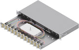 Foto: LWL Spleißbox, 24Fasern, SC,50/125µm OM2, 19", 1HE, Klasse B