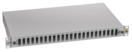 Foto: LWL Spleißbox leer für 24 SC-Duplex Kupplungen, 1HE, RAL7035