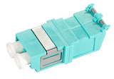 FTTH LWL Kupplung LC/UPC-Duplex, Kunstst, OM3, Keramik