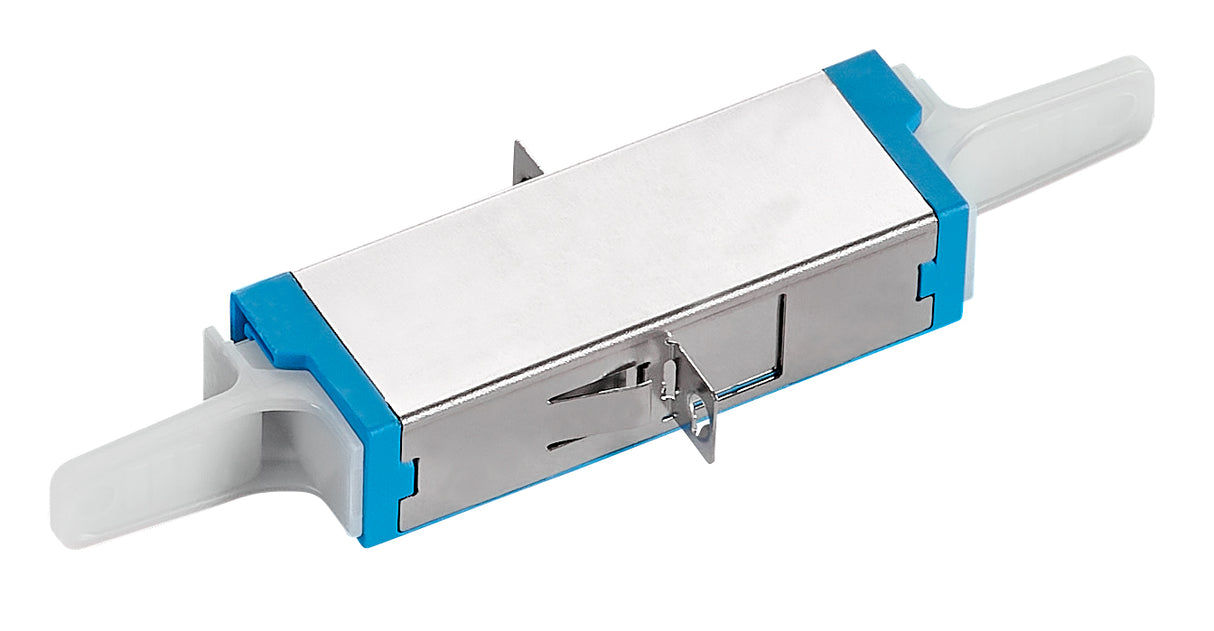 LWL Kupplung E2000-Simplex, Kunststoff, OS2,Keramik, Flansch