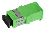 FTTH LWL Kupplung SC/APC-Simplex, Kunstst, OS2, Keramik