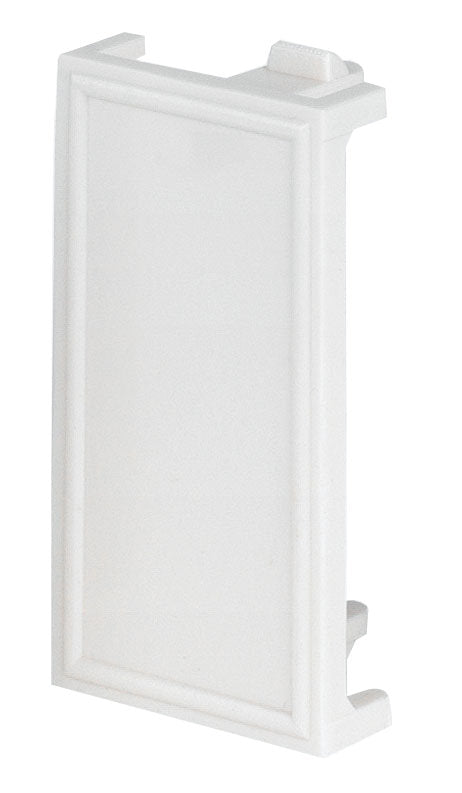 Blindabdeckung Einsatz 45x22,5, RAL9010 Reinweiß