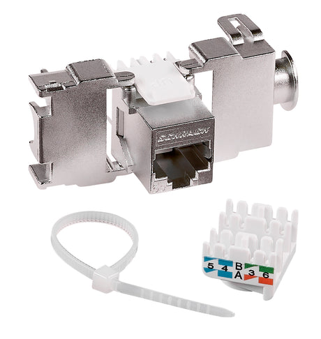Foto: TOOLLESS LINE Buchse RJ45 geschirmt Cat.5e (SFA)