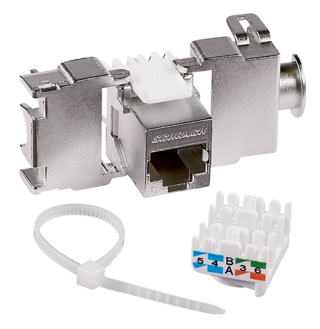 Foto: TOOLLESS LINE Buchse RJ45 geschirmt Cat.6 (SFA)