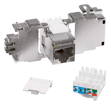 TOOLLESS LINE Buchse RJ45 geschirmt Klasse Ea 10GB 4PPoE