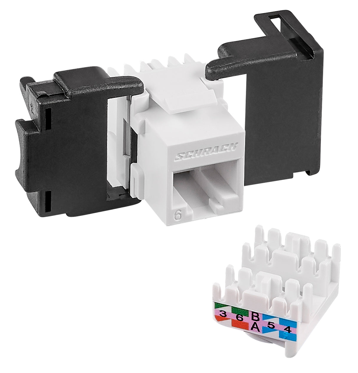 TOOLLESS LINE Buchse RJ45 ungeschirmt Cat.6 (SFA)