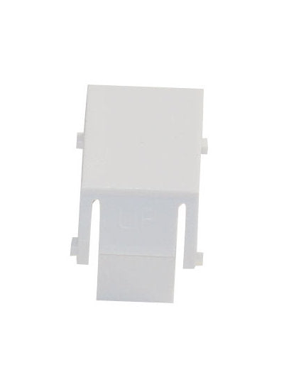 Blindabdeckung für unbenutzte Patchpanel Ports, RAL9010