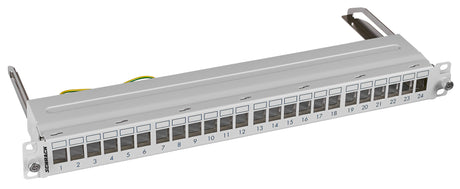 Patchpanel 19" leer ausziehbar für 24 Module (SFA)(SFB), 1HE
