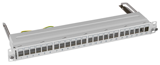 Patchpanel 19" leer ausziehbar für 24 Module (SFA)(SFB), 1HE