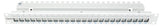 Patchpanel 19" für 24 Module (SFA)(SFB), Beschriftungsfelder