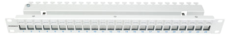 Patchpanel 19" für 24 Module (SFA)(SFB), Beschriftungsfelder