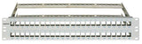Patchpanel 19" leer für 48 Module (SFA)(SFB), 2HE, RAL7035