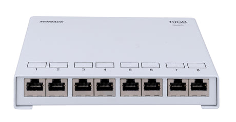 Foto: DE-EMBEDDED LINE Patchpanel Aufputz-Gehäuse 8xRJ45, 10GB