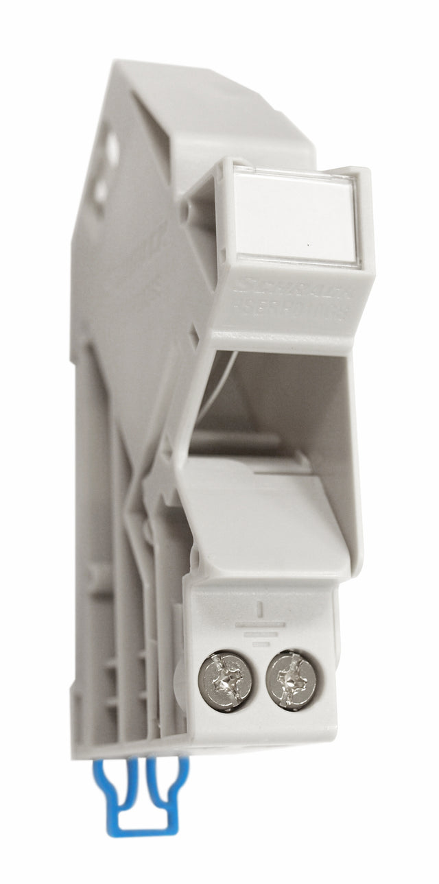 Hutschienenadapter leer für 1 Modul (SFA)(SFB), 1TE, RAL7035