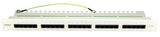 Foto: Patchpanel 25xRJ45 ungeschirmt, ISDN, 19", 1HE, RAL7035
