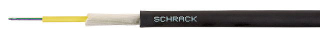LWL Universalkabel A/I-DQ(ZN)BH 12x9/125µm OS2, LS0H-3, Dca