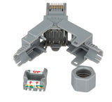 Feldkonfektionierbarer RJ45 Stecker ungeschirmt Cat.6a
