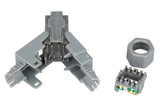 Feldkonfektionierbarer RJ45 Stecker ungeschirmt Cat.6a